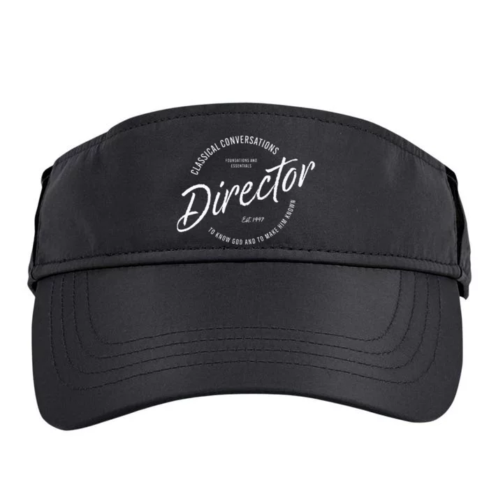 CC Classical Conversations Director Homeschool Adult Drive Performance Visor