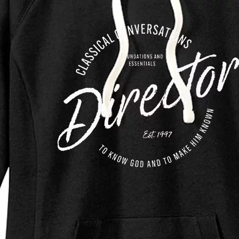 CC Classical Conversations Director Homeschool Women's Fleece Hoodie