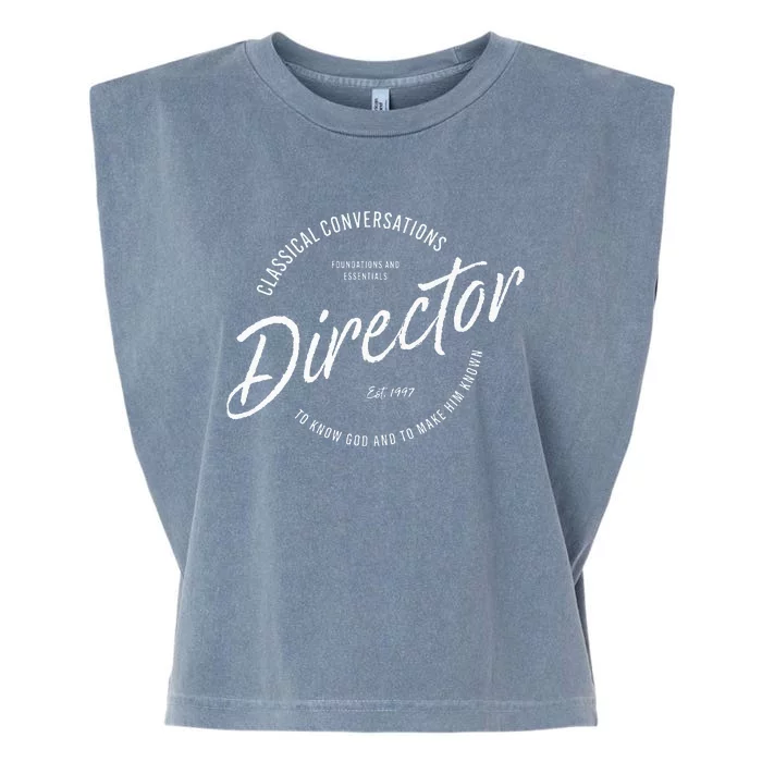 CC Classical Conversations Director Homeschool Garment-Dyed Women's Muscle Tee