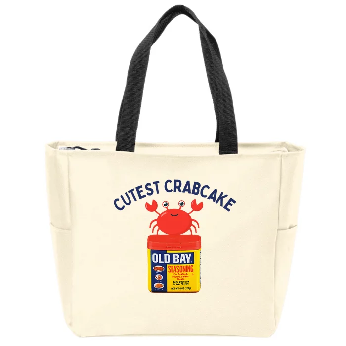 Cutest Crab Cake Maryland Child Zip Tote Bag