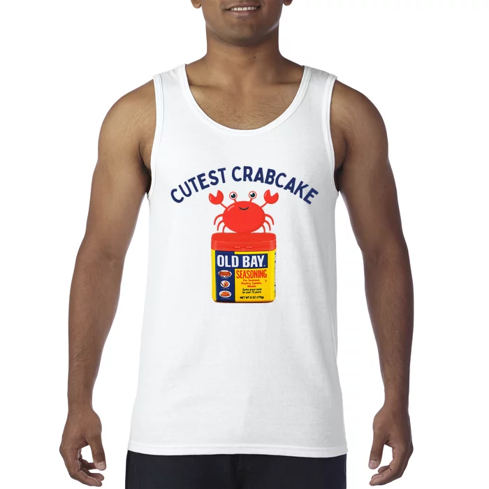 Cutest Crab Cake Maryland Child Tank Top