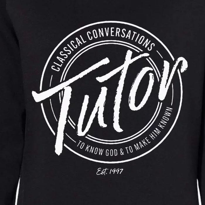 CC Classical Conversations Tutor Lead Learner Homeschool Womens California Wash Sweatshirt