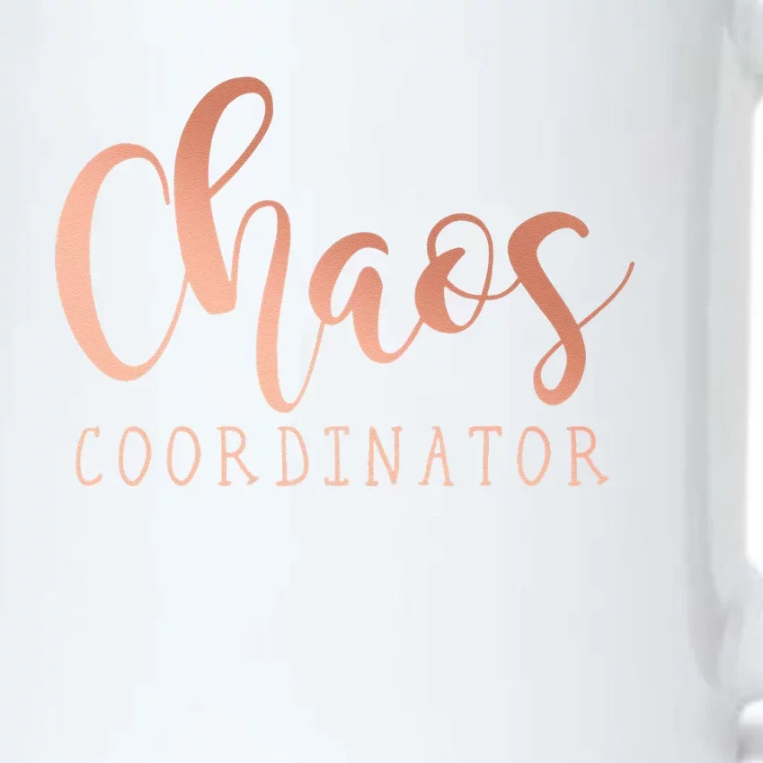 Chaos Coordinator Black Color Changing Mug