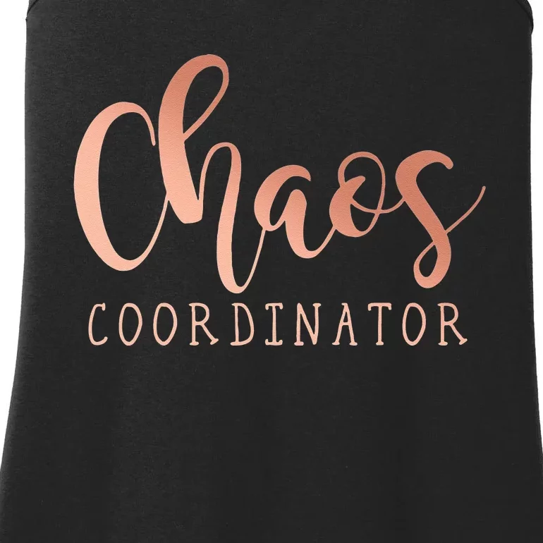 Chaos Coordinator Ladies Essential Tank