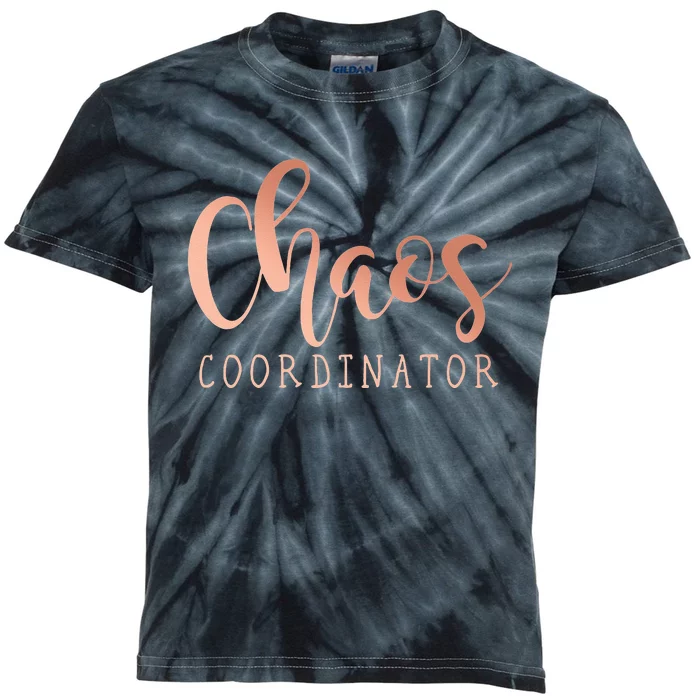 Chaos Coordinator Kids Tie-Dye T-Shirt