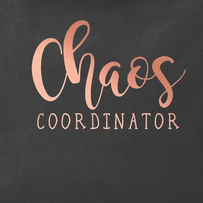 Chaos Coordinator Zip Tote Bag