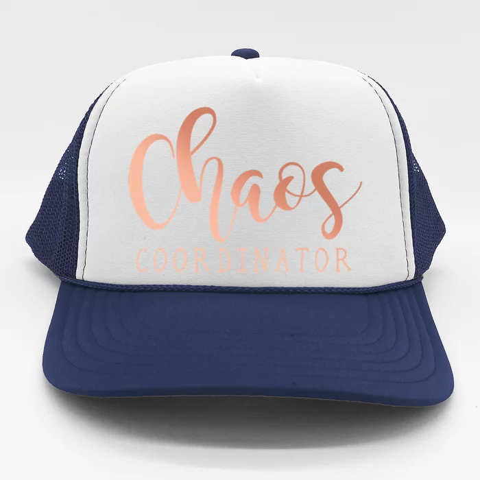 Chaos Coordinator Trucker Hat