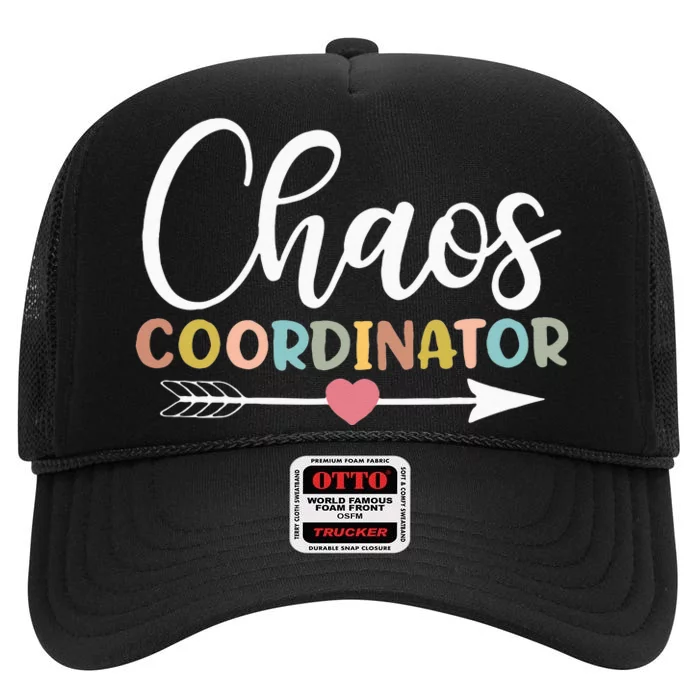 Chaos Coordinator High Crown Mesh Trucker Hat