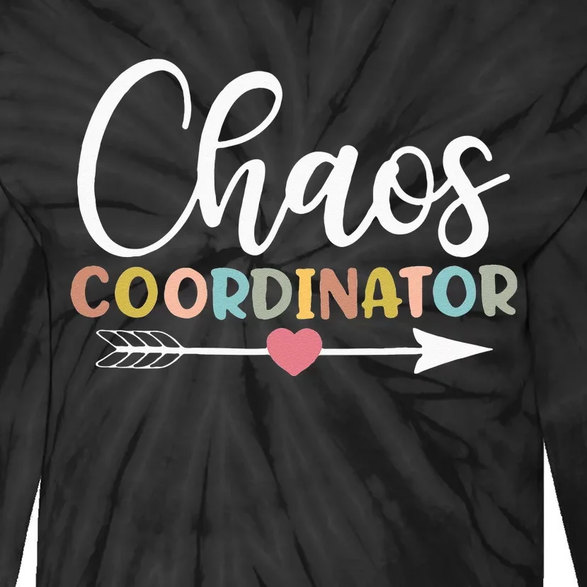 Chaos Coordinator Tie-Dye Long Sleeve Shirt