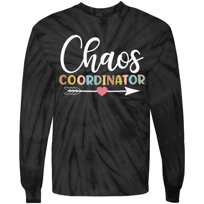 Chaos Coordinator Tie-Dye Long Sleeve Shirt