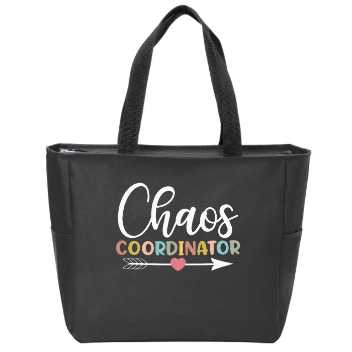 Chaos Coordinator Zip Tote Bag