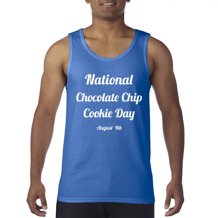 Chocolate Chip Cookie Day Gift Tank Top