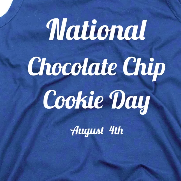 Chocolate Chip Cookie Day Gift Tank Top