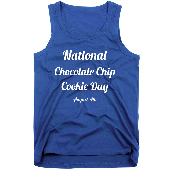 Chocolate Chip Cookie Day Gift Tank Top