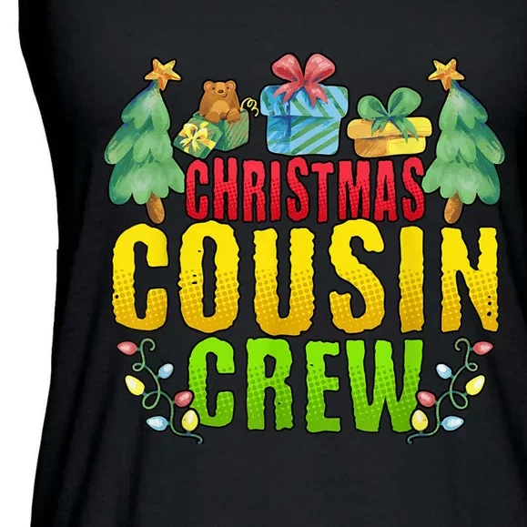 Christmas Cousin Crew Ladies Essential Flowy Tank