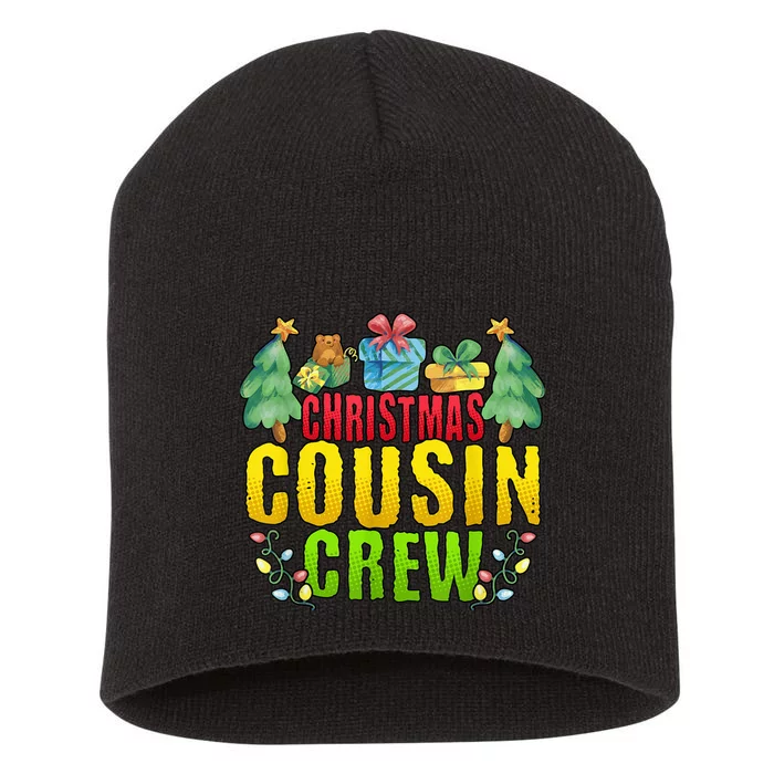 Christmas Cousin Crew Short Acrylic Beanie