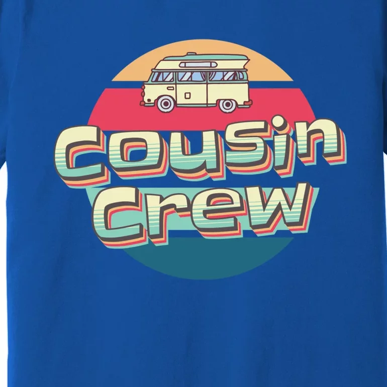 Cousin Camping Crew Matching Road Trip Funny Gift Premium T-Shirt