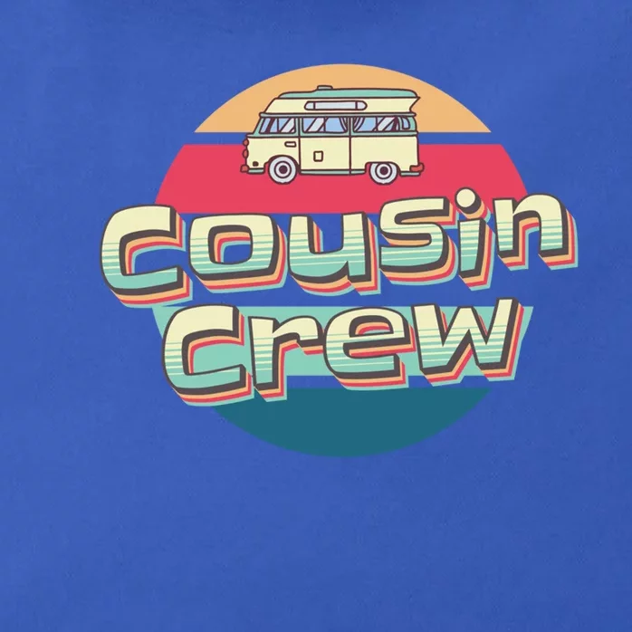 Cousin Camping Crew Matching Road Trip Funny Gift Zip Tote Bag