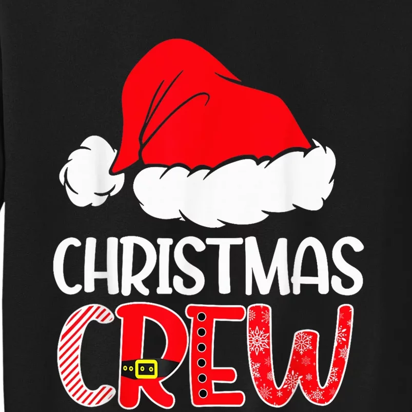 Christmas Cousin Crew Santa Hat  Wo Kid Tall Sweatshirt