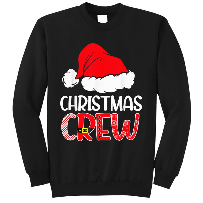 Christmas Cousin Crew Santa Hat  Wo Kid Tall Sweatshirt