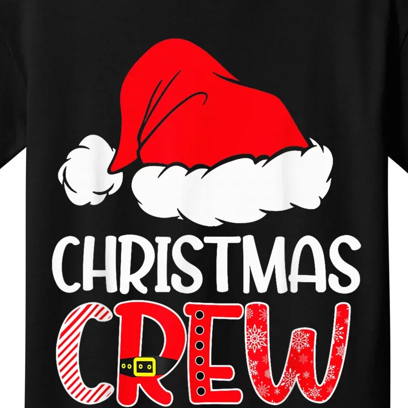 Christmas Cousin Crew Santa Hat  Wo Kid Kids T-Shirt