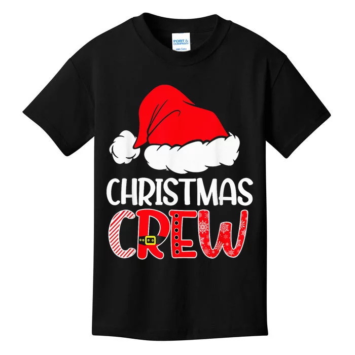 Christmas Cousin Crew Santa Hat  Wo Kid Kids T-Shirt