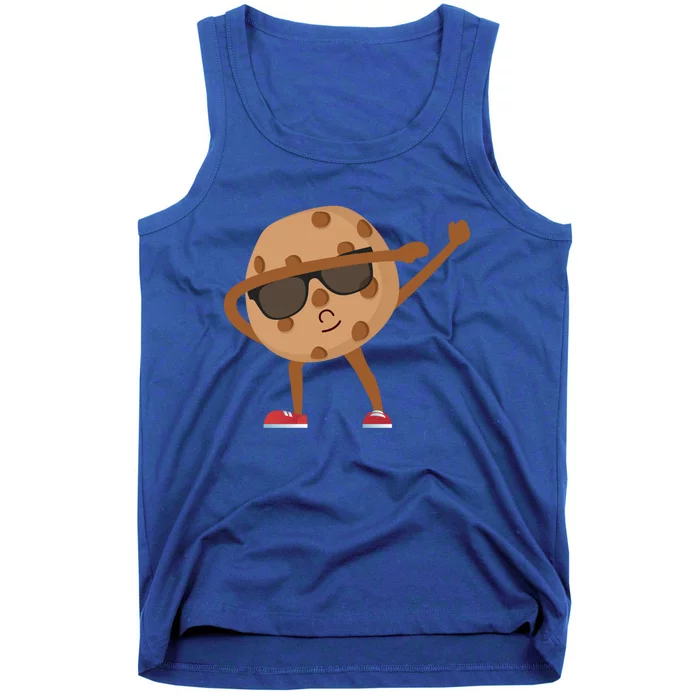 Chocolate Chip Cookie Funny Dabbing Drop Cookie Baking Lover Gift Tank Top