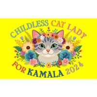 Cute Childless Cat Lady For Kamala Harris 2024 Election Bumper Sticker