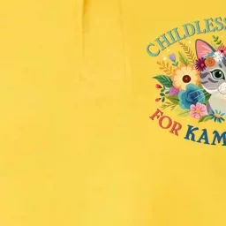 Cute Childless Cat Lady For Kamala Harris 2024 Election Softstyle Adult Sport Polo