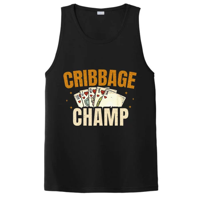 Cribbage Champ Card Game Players Performance Tank