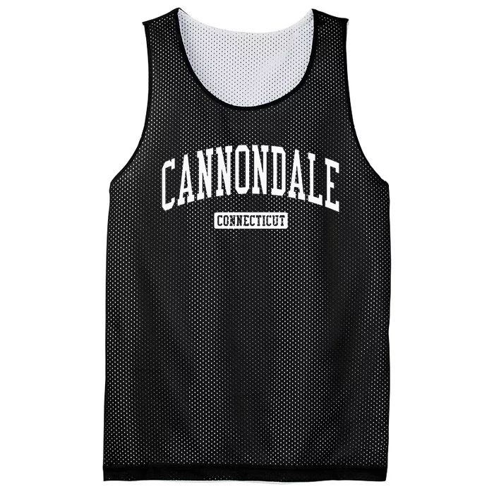 Cannondale Connecticut Ct Vintage Athletic Sports Design Mesh Reversible Basketball Jersey Tank