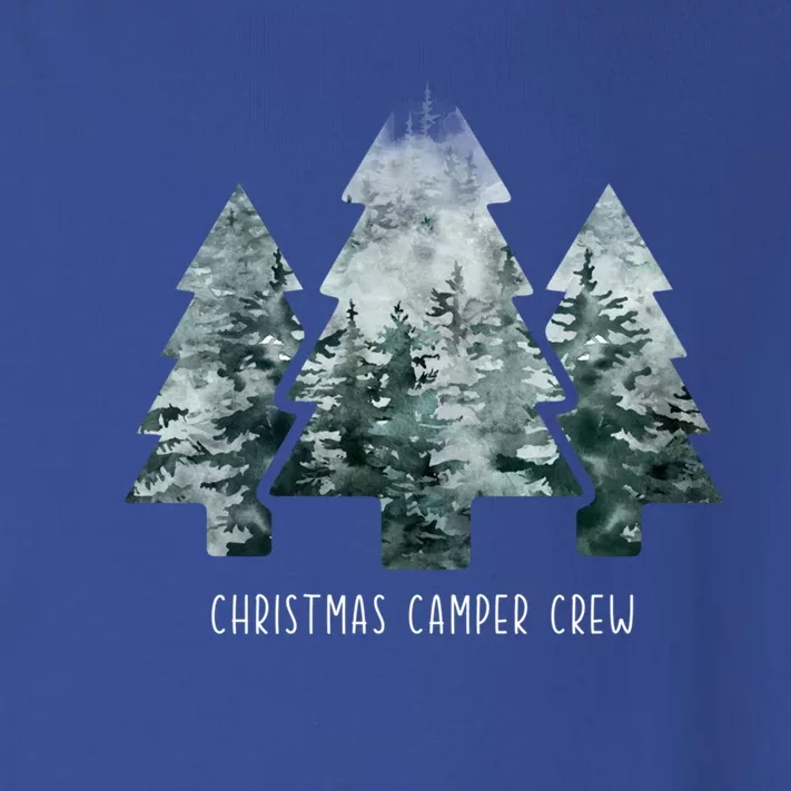 Christmas Camper Crew Christmas Tree Forest Cozy Season Cute Gift Toddler Long Sleeve Shirt