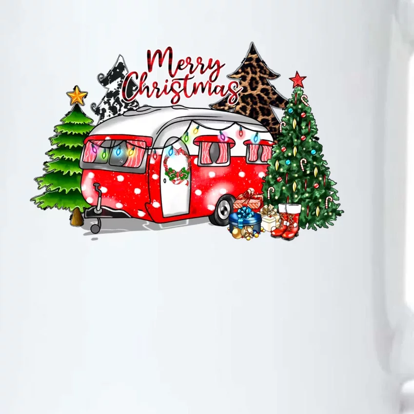 Christmas Camping Camp Lover Funny Camper Christmas Gift Black Color Changing Mug