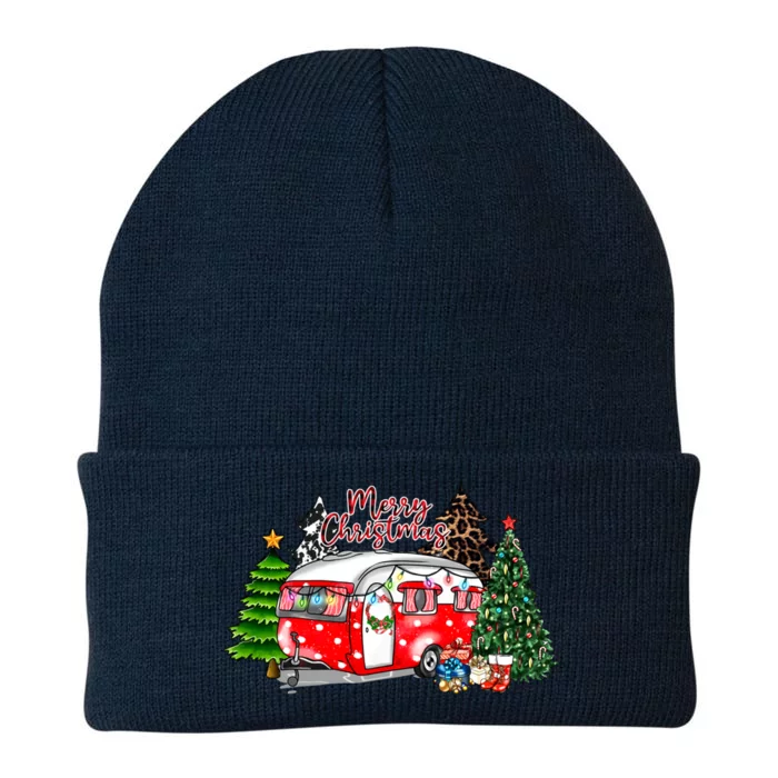 Christmas Camping Camp Lover Funny Camper Christmas Gift Knit Cap Winter Beanie