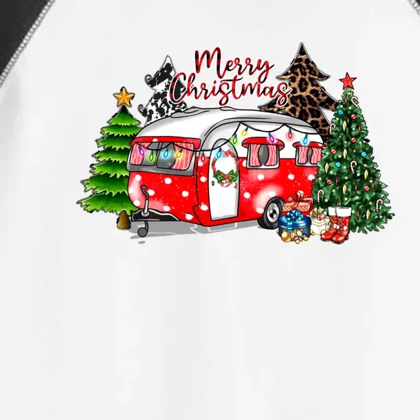 Christmas Camping Camp Lover Funny Camper Christmas Gift Toddler Fine Jersey T-Shirt