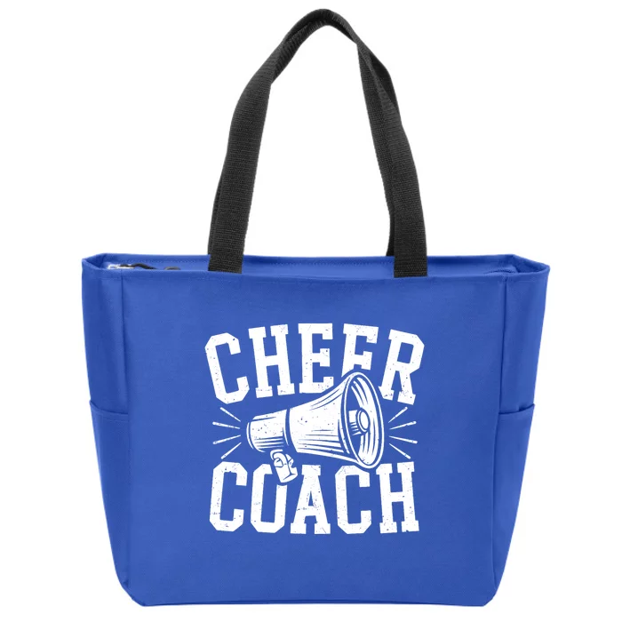 Cheer Coach Cheerleading Cheerleader Coach Zip Tote Bag