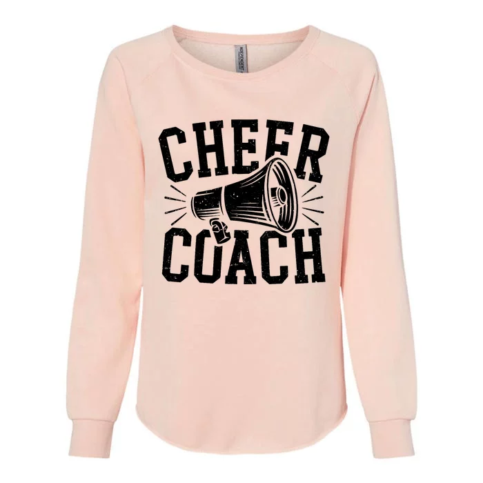 Cheer Coach Cheerleading Cheerleader Coach Womens California Wash Sweatshirt