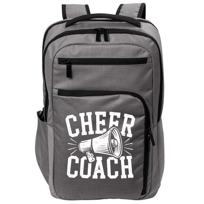 Cheer Coach Cheerleading Cheerleader Coach Impact Tech Backpack