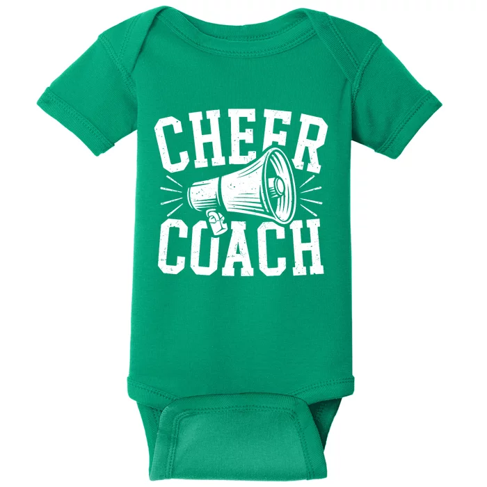 Cheer Coach Cheerleading Cheerleader Coach Baby Bodysuit