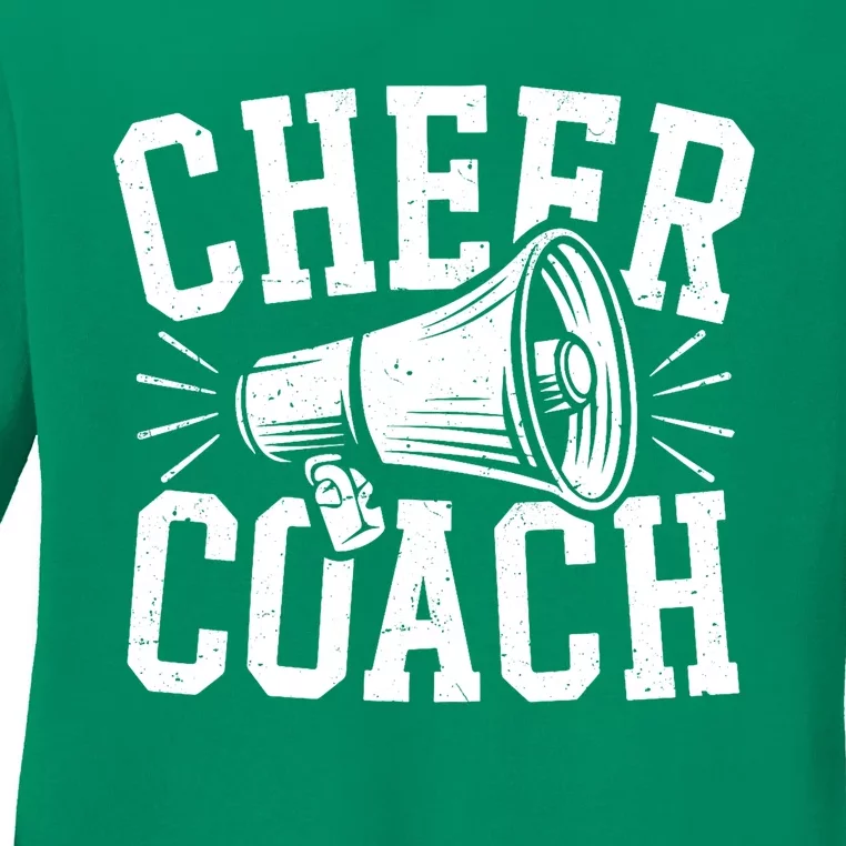 Cheer Coach Cheerleading Cheerleader Coach Ladies Long Sleeve Shirt