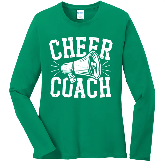 Cheer Coach Cheerleading Cheerleader Coach Ladies Long Sleeve Shirt