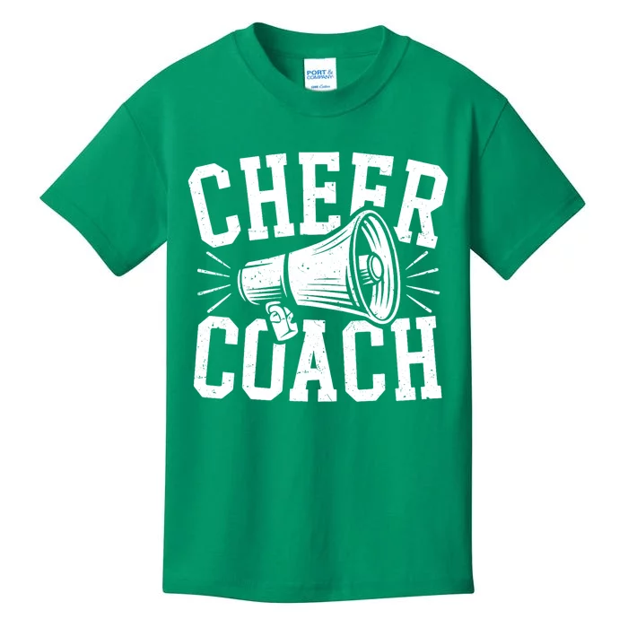 Cheer Coach Cheerleading Cheerleader Coach Kids T-Shirt