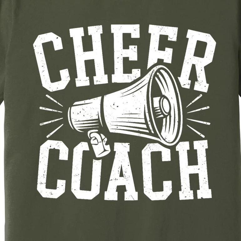 Cheer Coach Cheerleading Cheerleader Coach Premium T-Shirt