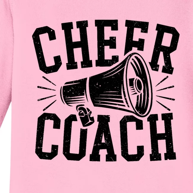 Cheer Coach Cheerleading Cheerleader Coach Baby Long Sleeve Bodysuit