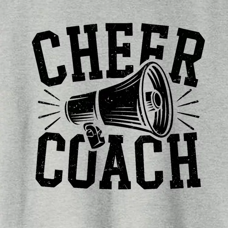 Cheer Coach Cheerleading Cheerleader Coach Women's Crop Top Tee