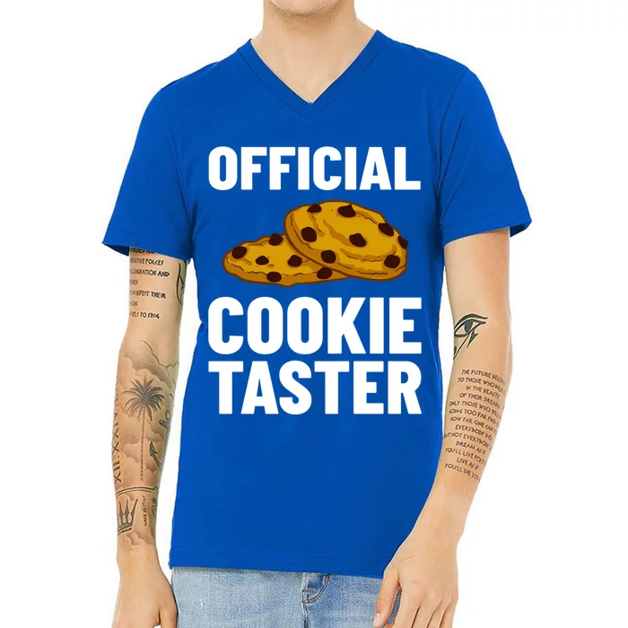 Chocolate Chip Cookie Recipe Dough Almond Great Gift V-Neck T-Shirt