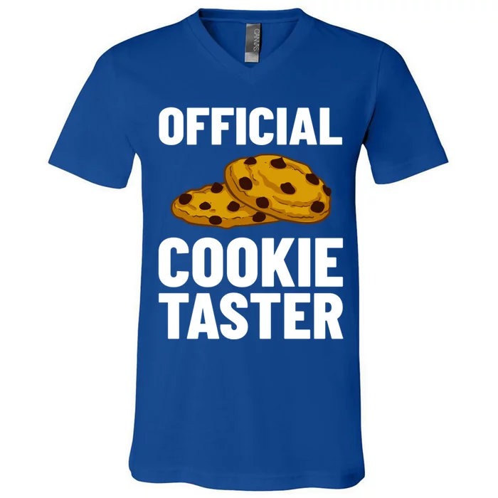 Chocolate Chip Cookie Recipe Dough Almond Great Gift V-Neck T-Shirt