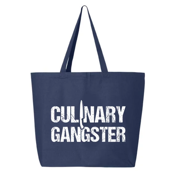 Cooking Chefs Cooking Lovers Cooking Chefs Culinary Gangster Gift 25L Jumbo Tote