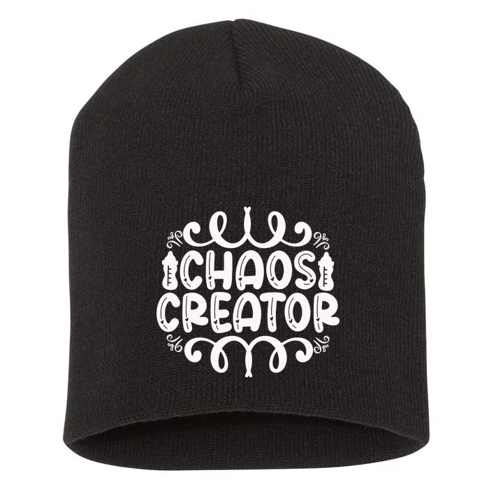 Chaos Creator Short Acrylic Beanie