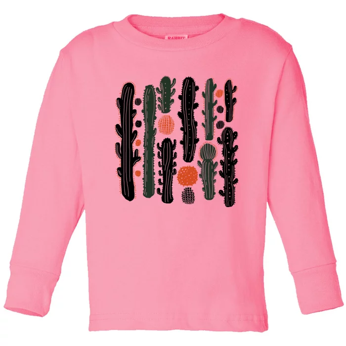 Cacti Crew Toddler Long Sleeve Shirt